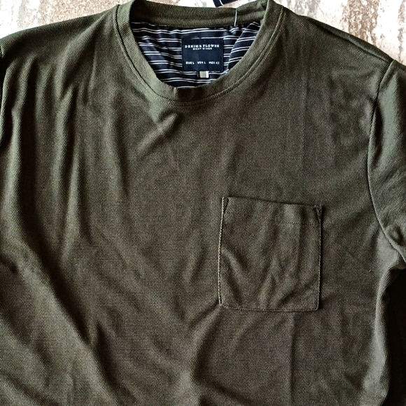 Denim & Flower Other - Denim & Flower Men's Textured Pocket T-shirt New Size Large